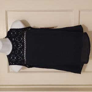 Navy Nanette Lepore Blouse XS NWT